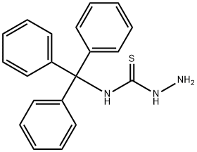 4-TRITYL-3-THIOSEMICARBAZIDE Structure