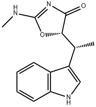 (-)-Indolmycin Struktur