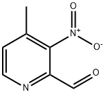 4-METHYL-3-NITROPYRIDINE-2-CARBALDEHYDE 结构式