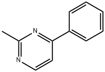 2 -甲基- 4 -苯基嘧啶, 21203-79-2, 结构式