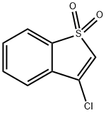 3-Chloro-benzo(b)thiophene-1,1-dioxide 结构式