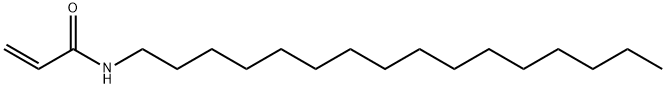 N-hexadecylacrylamide,21216-80-8,结构式