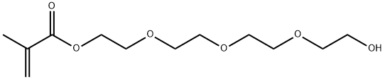 2-[2-[2-(2-hydroxyethoxy)ethoxy]ethoxy]ethyl methacrylate Structure