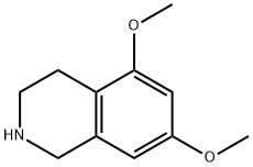 5,7-二甲氧基-1,2,3,4-四氢异喹啉, 212184-86-6, 结构式