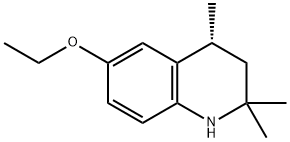 Quinoline, 6-ethoxy-1,2,3,4-tetrahydro-2,2,4-trimethyl-, (4R)- (9CI) Structure