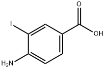 4-氨基-3-碘苯甲酸,2122-63-6,结构式