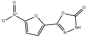 5-(5-NITRO-2-FURYL)-1,3,4-OXADIAZOL-2-ONE 结构式