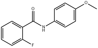 2-Fluoro-N-(4-Methoxyphenyl)benzaMide, 97% Struktur