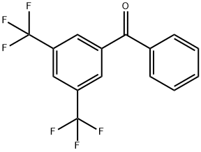 3,5-BIS(TRIFLUOROMETHYL)BENZOPHENONE Structure