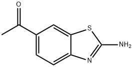 Ethanone, 1-(2-amino-6-benzothiazolyl)- (9CI) Structure