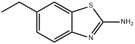 2-Benzothiazolamine,6-ethyl-(9CI) Struktur