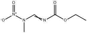 Carbamic  acid,  [(methylnitroamino)methylene]-,  ethyl  ester  (9CI) Struktur