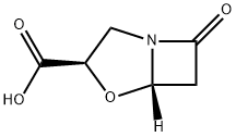 4-Oxa-1-azabicyclo[3.2.0]heptane-3-carboxylicacid,7-oxo-,(3R,5S)-(9CI) Structure