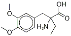 Di-O-Methyl α-Ethyl DL-DOPA Structure