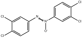 双(3,4-二氯苯基)二氮烯-1-氧化物 结构式