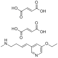 4-(5-ETHOXY-3-PYRIDINYL)-N-METHYL-(3E)-3-BUTEN-1-AMINE DIFUMARATE Structure