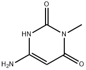 6-アミノ-3-メチルウラシル 化学構造式