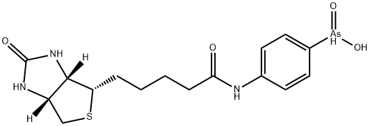 N-Biotinyl p-AMinophenyl Arsinic Acid Structure