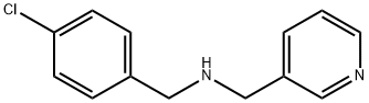 (4-CHLORO-BENZYL)-PYRIDIN-3-YLMETHYL-AMINE Struktur