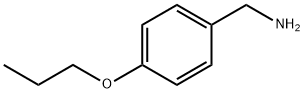 (4-プロポキシベンジル)アミン 化学構造式