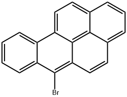 6-bromobenzo(a)pyrene Struktur