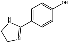 4-(4,5-四氢-1H-咪唑-2-基)苯酚,212485-91-1,结构式