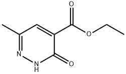 2,3-二氢-6-甲基-3-氧代-4-哒嗪甲酸乙酯 结构式