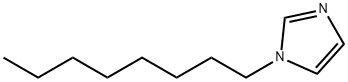 1-オクチルイミダゾール 化学構造式
