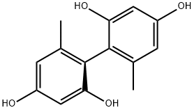 [1,1-Biphenyl]-2,2,4,4-tetrol,6,6-dimethyl-,(1S)-(9CI) Structure