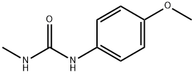 1-(4-METHOXYPHENYL)-3-METHYLUREA Structure