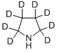 吡咯烷-2,2,3,3,4,4,5,5-D8 结构式