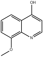 4-HYDROXY-8-METHOXYQUINOLINE Struktur