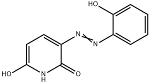3-[(2-Hydroxyphenyl)azo]-2,6-pyridinediol 结构式