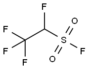 1,2,2,2-TETRAFLUOROETHYLSULFONYL FLUORIDE 化学構造式
