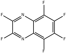 2,3,5,6,7,8-hexafluoroquinoxaline Struktur