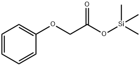 Phenoxyacetic acid trimethylsilyl ester Structure
