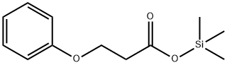 3-Phenoxypropionic acid trimethylsilyl ester Structure