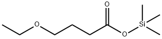 4-Ethoxybutyric acid trimethylsilyl ester Struktur