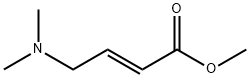 (2E)-4-(二甲基氨基)-2-丁烯酸甲酯 结构式