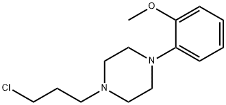 1-(2-甲氧基苯基)-4-(3-氯丙基)哌嗪双盐酸盐, 21279-77-6, 结构式