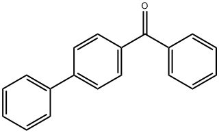 4-Benzoylbiphenyl Structure