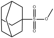 Methyl 1-adamantanesulfonate Structure