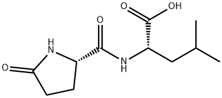 pyroglutamylleucine Structure