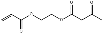 2-(ACRYLOYLOXY)ETHYL ACETOACETATE 结构式