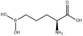 L-Norvaline, 5-borono- (9CI) Struktur
