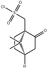 (+)-10-カンファースルホニル クロリド 化学構造式