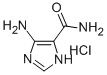 4-AMINO-5-IMIDAZOLECARBOXAMIDE Structure