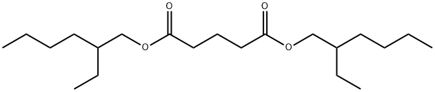 双(2-乙基己基)戊二酸酯,21302-20-5,结构式