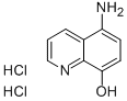 5-アミノ-8-ヒドロキシキノリン 二塩酸塩 化学構造式