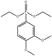 (3,4-DIMETHOXY-PHENYL)-PHOSPHONIC ACID DIETHYL ESTER Struktur